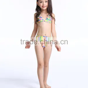 Mermaid Girls Sea Wave Bikini Set Mermaidens Swimsuits and Swimwear thumbnail-4
