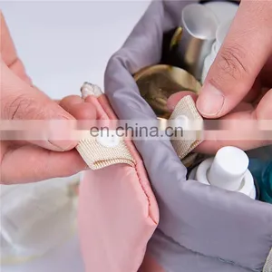 Waterproof Travel Cosmetic Bag Multifunctional Bucket Toiletry Bag thumbnail-3