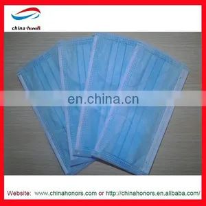 3 Ply Surgical Face Mask Blue thumbnail-1
