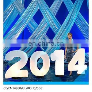 Giant Inflatable Number Sign With Led for New Year Celebration thumbnail-1