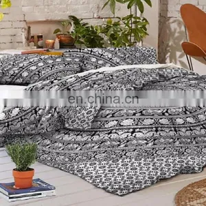 Wholesale Duvet Covers Indian Cotton Duvet Cover Luxury Bedding Collection Queen Duvet Cover thumbnail-1