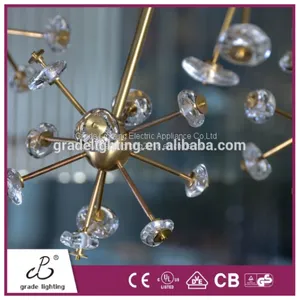Led Glass Ball Pendant Lamp The Sitting Room Lamp Lights Restaurant Creative Ball Chandelier Dance Hall Droplight thumbnail-1