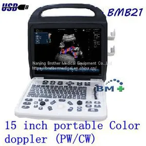15 Inch Portable Color Doppler Ultrasound Scanner (PW/CW) thumbnail-1