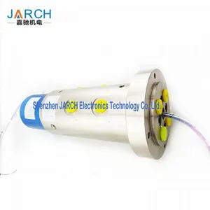 50 Million Working Life Pneumatic Electric Hybrid Slip Rings Through Bore Slip Ring 300mm Lead Length thumbnail-2