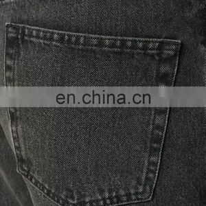 DiZNEW Custom Blank Black Boot Cut Denim Jeans For Men thumbnail-6
