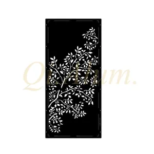 China Manufacturer Living Room Freestanding Stainless Steel Screen Panel Divider High End Customized Metal Divider Designs thumbnail-1