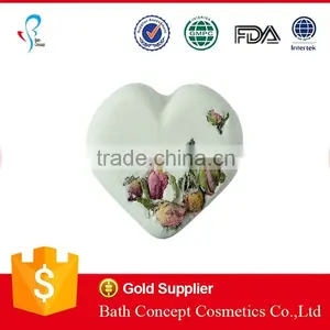 Heart Shape Aroma Bath Bomb With Dried Flower thumbnail-1