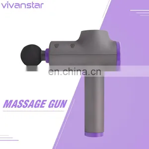 Free Massage Heads 26V Quiet Water-Proof Easy Handle Chinese Cordless Muscle Massager Massage Gun thumbnail-2
