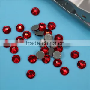 Wholesale New Style Light Siam Hot Fix Rhinestone Transfer Dress for Women thumbnail-2