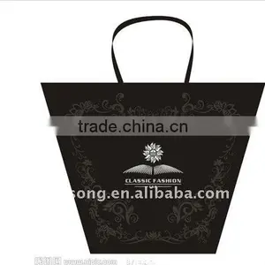 Shopping Paper Bag Printing Logo With Flat Twill Handle thumbnail-4