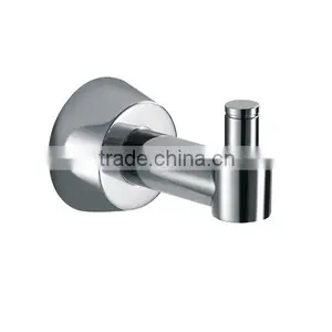 Delicate Metal Single Hooks For Clothes Hanger Durable Shapely Stainless Steel Wall-mounted Stable Single Clothes Hook thumbnail-1