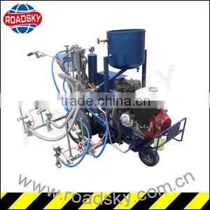 Hand Push Reflective Airless Cold Paint Road Marking Machine thumbnail-1