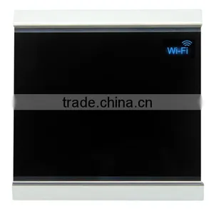 LED Backlight Smart Touch WiFi Remote Controlled Light Switch With Android & IOS APP for Instant and Timing Switch ON/OFF thumbnail-3