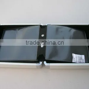 Aluminum Frame Waterproof Shell Tin Pretty cd Case With cd Bag Inside thumbnail-2