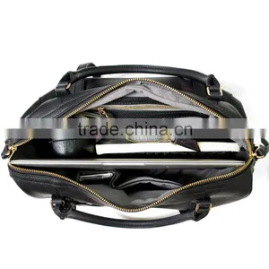 Morden Nature Style Class Designer Genuine Leather Men Large Capacity Handbag Travel Shoulder Bag Duffle Bag thumbnail-3
