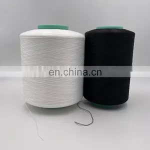 200D Polyester Texture Thread Good Quality Sewing Thread Black Overlock Thread thumbnail-4