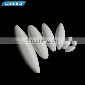 Larksci PTFE Magnetic Stirrer Mixer Stir Bar Plain White Spin Stirring Bar thumbnail-3