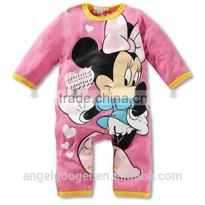 Kids Winter Baby Solid Color Infant Rompers Custom Print AG-LA0008 thumbnail-5