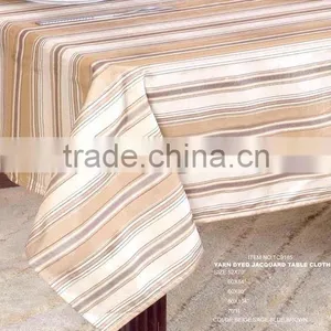 Yarn Dyed Jacquard Wholesale Table Cloth From Chinese Factory thumbnail-1