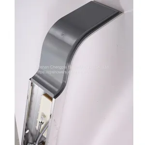 Shower Panel Shower Tower With Rainfall Body Jet Hanheld Shower Head Sanitary Bath System thumbnail-1