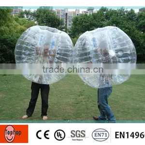 Beach Or Grassland Inflatable Bumper Balls ,Body Zorb Ball For Interactive Games thumbnail-2