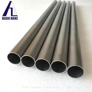Factory Supply Thin Wall Seamless Titanium Round Tube Corrosion Resistant Titanium Tubing thumbnail-4