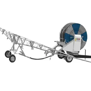 Multi-sprinkler Truss Type Agricultural Reel Hose Irrigation Machinery thumbnail-1