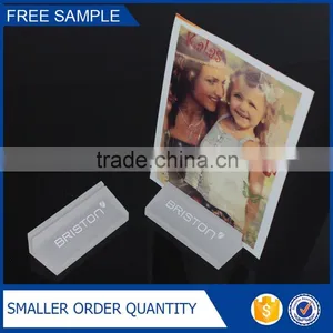 Frosted Acrylic Sign Holder Acrylic Block Sign Holder thumbnail-1