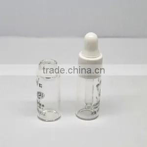 Transparent Glass Essential Oil Dropper Bottle 3ml thumbnail-1