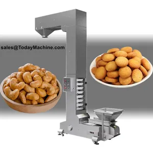 Z Type Bucket Elevator Vertical Conveyor For Granule Coffee Bean Nuts Rice Solid Goods thumbnail-1