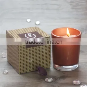 Colored Glass Candle Holder Set With Gift Box for Wedding thumbnail-2