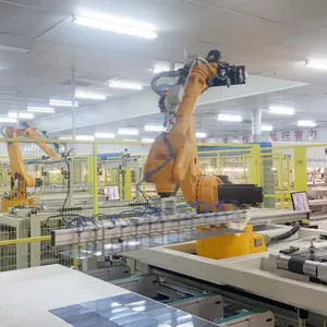 REOO Manufacturering Solar Cell Stringer Robot Laying Up Machine With Positioning Camera for Solar Panel Production Line thumbnail-4