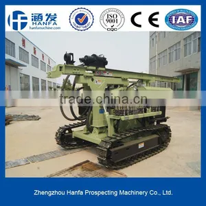 HF115Y DTH Drilling Rig , Steel Crawler Drilling Rig thumbnail-1
