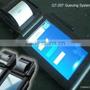 7" Touch Handheld Tablet Wifi Mini Printer Kiosk for QMS thumbnail-1