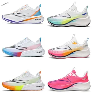 Wholesale Men's Running Shoes Jogging Breathable Mesh Cushioning Non-Slip Outdoor Luxury Shoes Couple Trainer Race Sneakers Off-road Shoes thumbnail-1