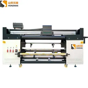 HONZHAN Large Format Hybrid Eco Solvent Roll to Roll Printer HZ-1800 HZ-2200 1.8m 2.2m thumbnail-1