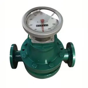 High Accuracy Mechanical Bitumen Oval Gear Flow Meter thumbnail-2