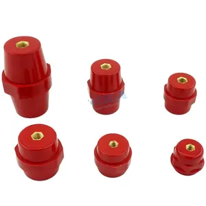 Low Voltage Round BMC Busbar Insulators SM20 SM25 SM30 SM40 - Durable Design thumbnail-2