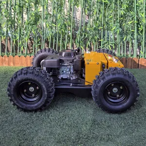 Wheel Drive 550mm Vigorun Flat Mowing High Speed VTW550 Grass Cutting Machine Robot Lawn Mower for Home Garden,orchards,football Field thumbnail-4