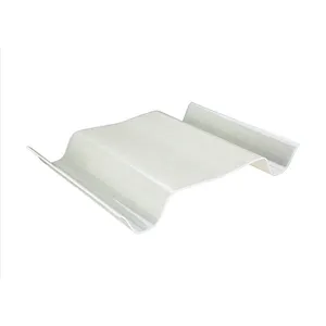 B2 Translucent Fireproof Corrugated GFRP Skylight Fireproof Warehouse Skylight thumbnail-2