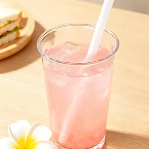 185x6mm Disposable Biodegradable Telescopic Plastic Drinking Straws thumbnail-5