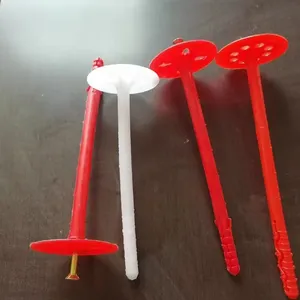 Reliable HDPE Plastic Concrete Nail for Insulation, Safe and Secure Fastening thumbnail-2