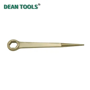 Non-Sparking Construction Hexagonal Wrench, Non-Sparking Hex Wrench, 6 Point Spanner, Spud Wrench, Construction Wrench thumbnail-1