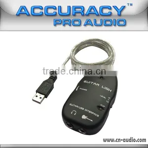1.5 Meters Durable USB Guitar Recording Equipment For Monitoring With ACtive Monitor Speaker UGC01 thumbnail-1