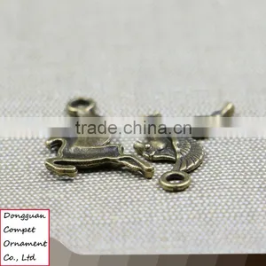 DIY Zinc Alloy Angel Wings Flying Horse Pendant thumbnail-2