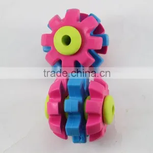 Pet Products Thermoplastic Rubber Three-gear Pet Cat Dog Chews Toy thumbnail-3