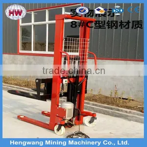 Hot Selling !!!! Electric Stacker 2T Electric Pallet Stacker thumbnail-2