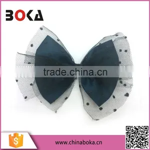 BOKA Mesh Satin Ribbon Bow thumbnail-1