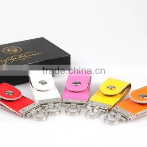 Leather Usb Thumbdrive Flash Memory 2 gb thumbnail-4