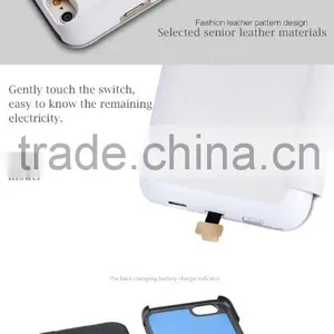 Factory OEM Phone Cover Raw Material Battery Charger Case Battery Phone Case Solar Power Phone Case for Samsung Galaxy Note 3 thumbnail-3